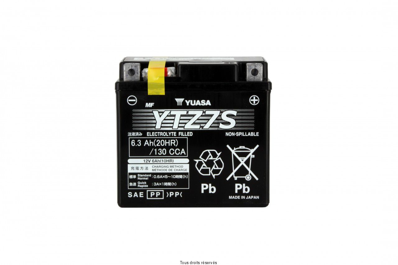 YTZ7-S batteria SLA AGM