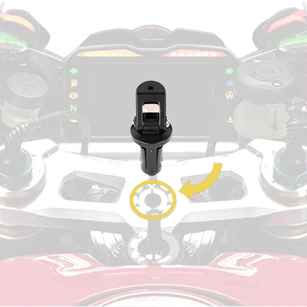 Montaggio su stelo della forcella Ø12-29 mm