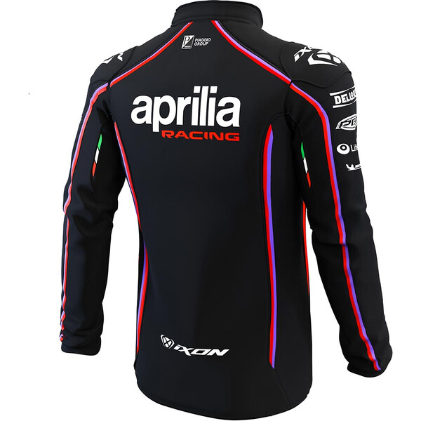 Giacca softshell 25 Aprilia con zip