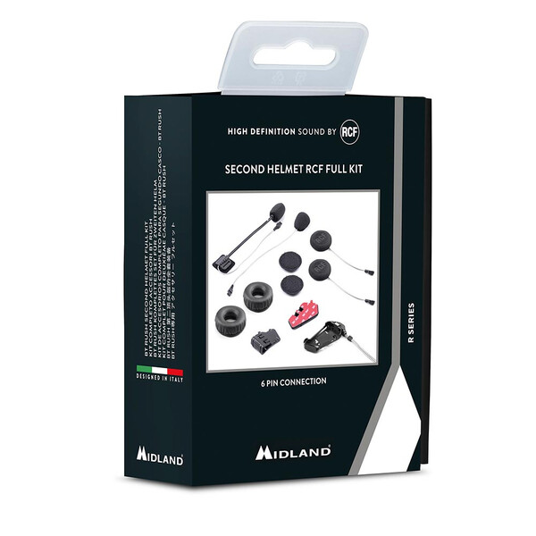 Kit completo [second] casco R1 Mesh/BTR1 Advanced