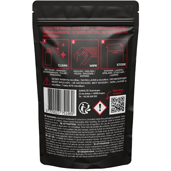 Salviette in microfibra VisioFog® antiappannamento