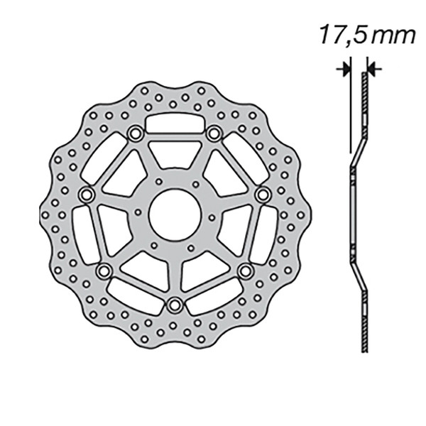 Disco freno FE.FL51505V