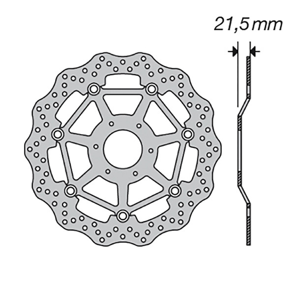 Disco freno FE.FL56502V