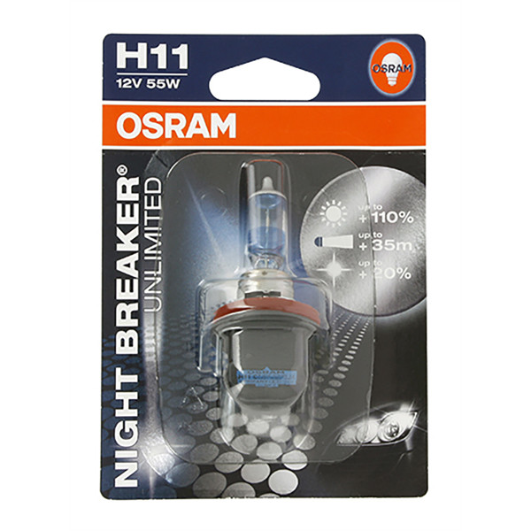 Lampadina H11 Night Breaker