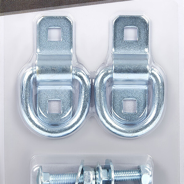 D-Ring Heavy-Duty Duo - 2 anelli di attacco rinforzati