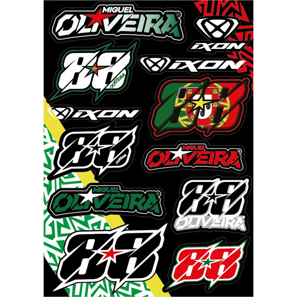 Miguel Oliveira foglio adesivo 25