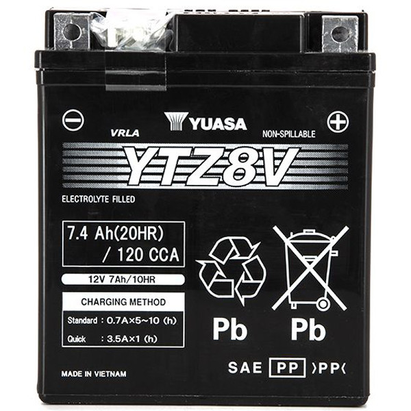 Batteria SLA AGM YTZ8-V