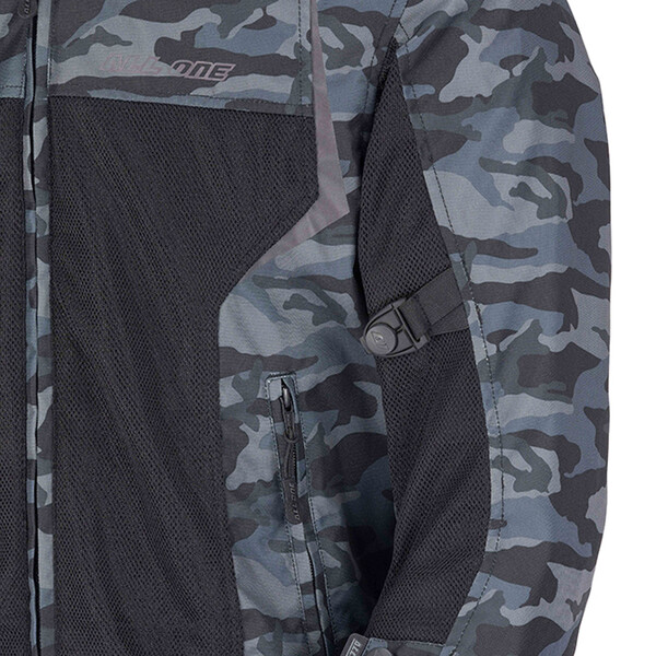 Giacca Track Mesh Camo