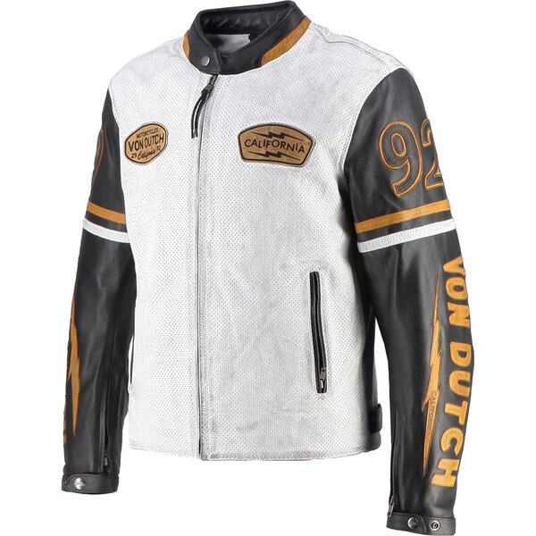 Von dutch - Giacca aria uomo California - pelle