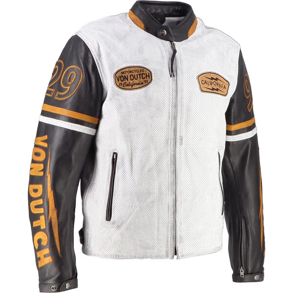 Von dutch - Giacca aria uomo California - pelle