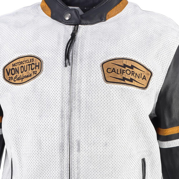 Von dutch - Giacca aria uomo California - pelle