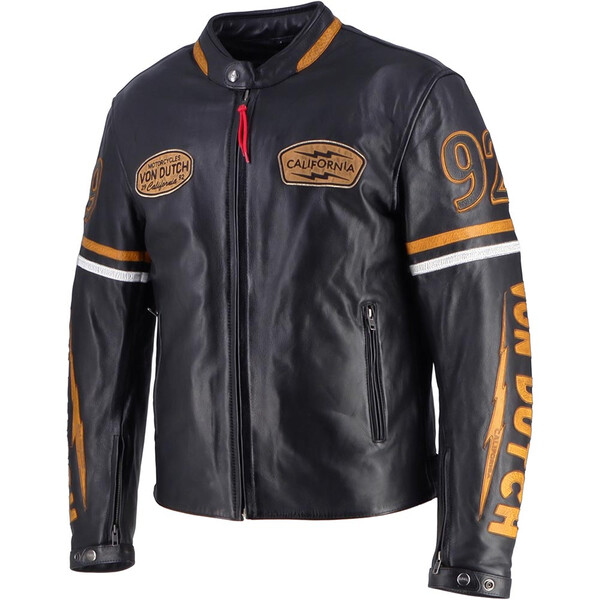Von dutch - Giacca da uomo California - pelle
