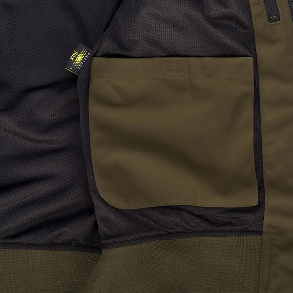 Giacca in velluto con spacco