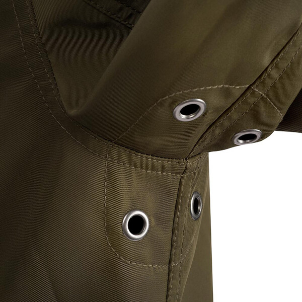 Giacca in velluto con spacco