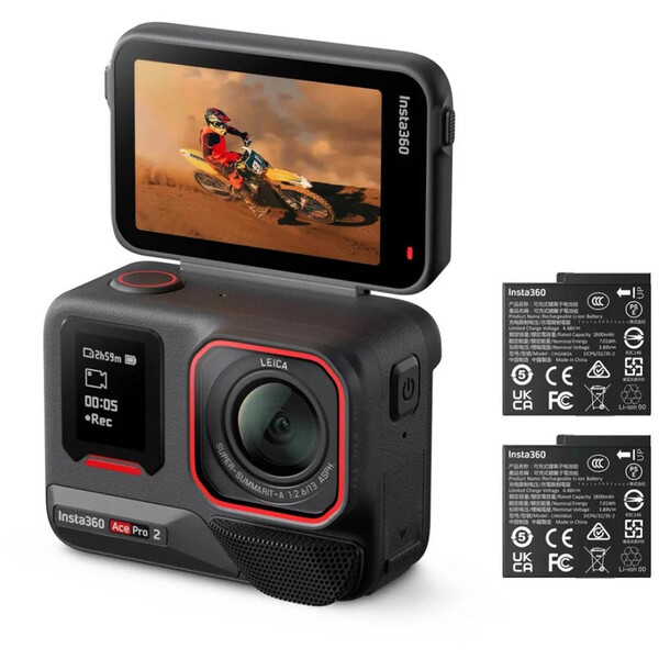 Fotocamera Ace Pro 2 - Doppia batteria