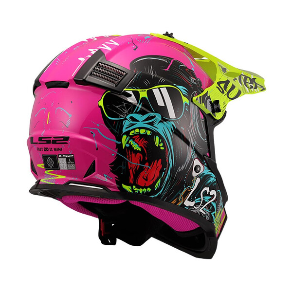 MX437 Casco bambino Fast Evo II Mini Gorilla
