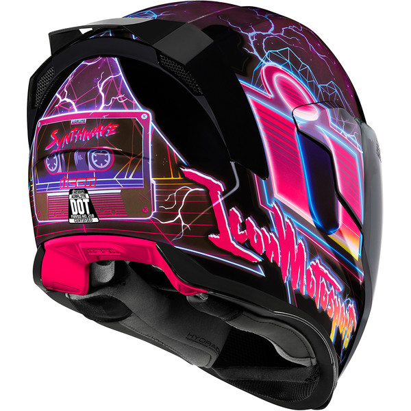 Casco Airflite Synthwave - Fluorescente