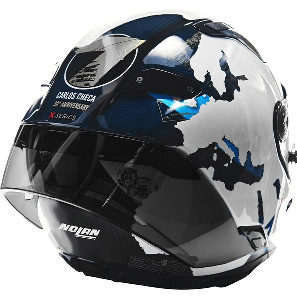 X-804 RS Ultra Carbon Replica Casco C. Checa