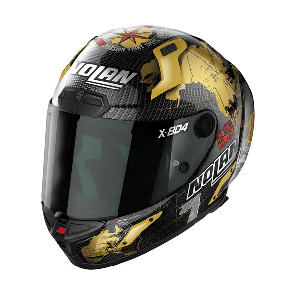 X-804 RS Ultra Carbon Replica Casco C. Checa