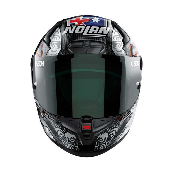 X-804 RS Ultra Carbon Replica Casco C. Stoner 10° Anniversario