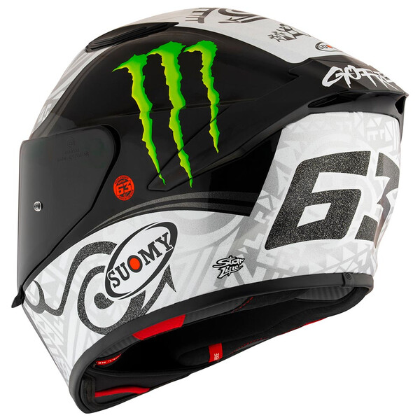 Casco Track-1 Bagnaia Monster Winter Test Replica