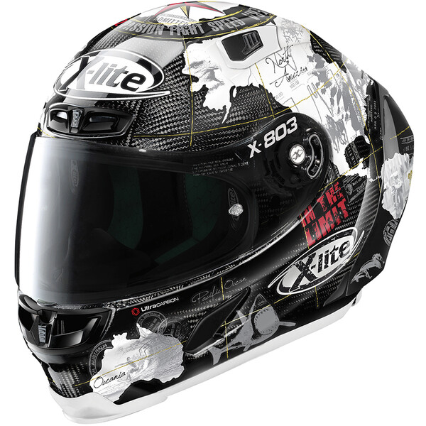 Casco Carlos Checa X-803 RS Ultra Carbon Replica