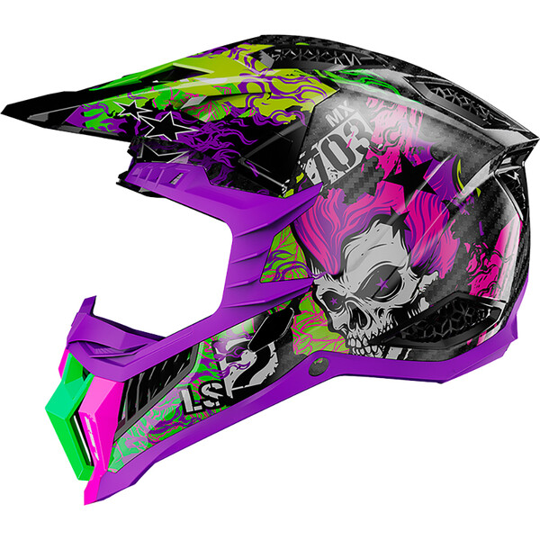 Casco MX703 X-Force Fireskull