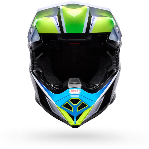 Casco moto a griglia sferica