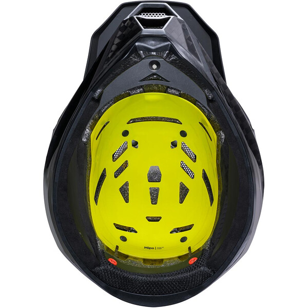 Casco in titanio e carbonio