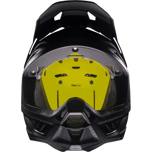 Casco in titanio e carbonio