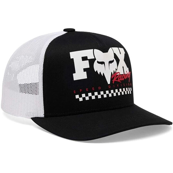 Cappello trucker a maglia Checker per giovani