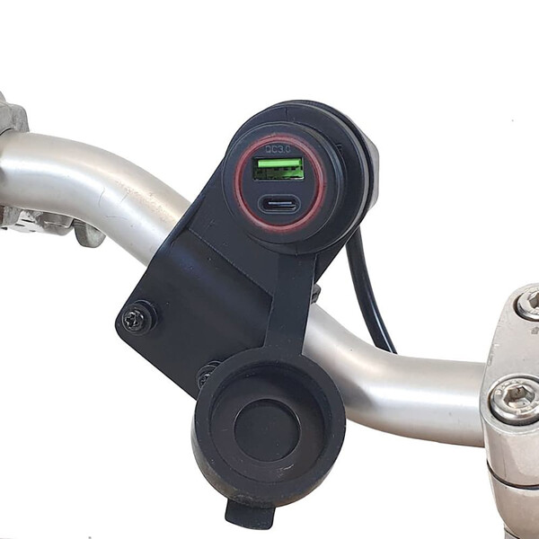 Caricatore doppio USB/USB-C