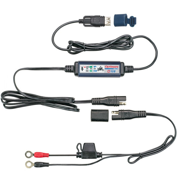 Caricatore USB Optimate O-108 + estensore T108