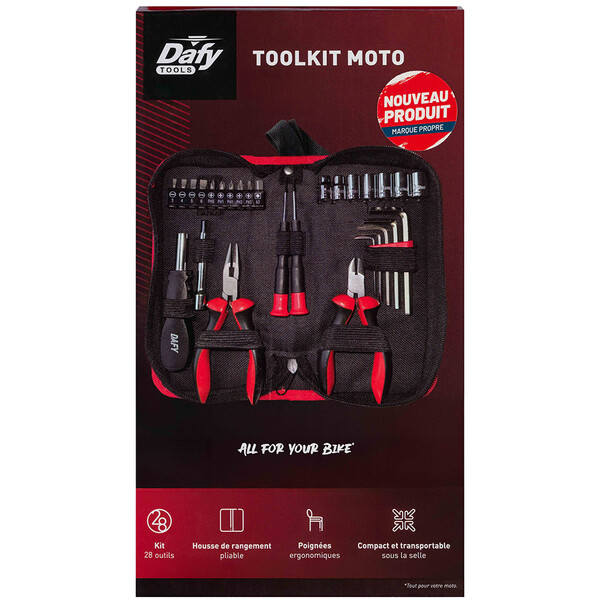 Kit di strumenti per la moto