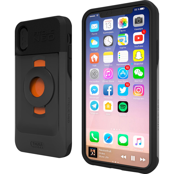 FitClic Neo Sport Custodia per iPhone 6, 6s, 7 e 8 + supporto per bicicletta