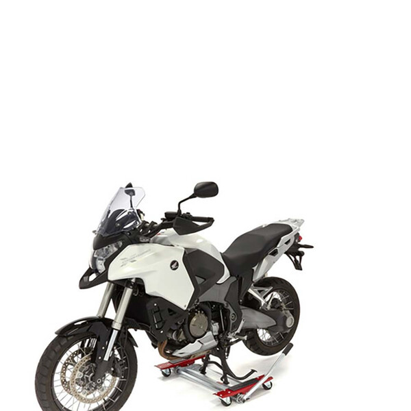 Sposta il cavalletto centrale di Bike-a-Side