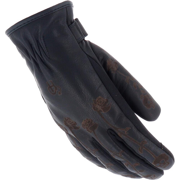 Guanti da donna Skull Flowers