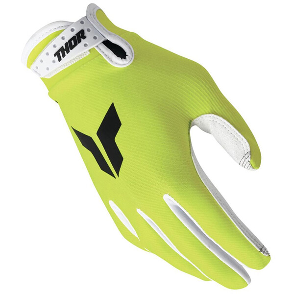 Guanti in modalità di lancio