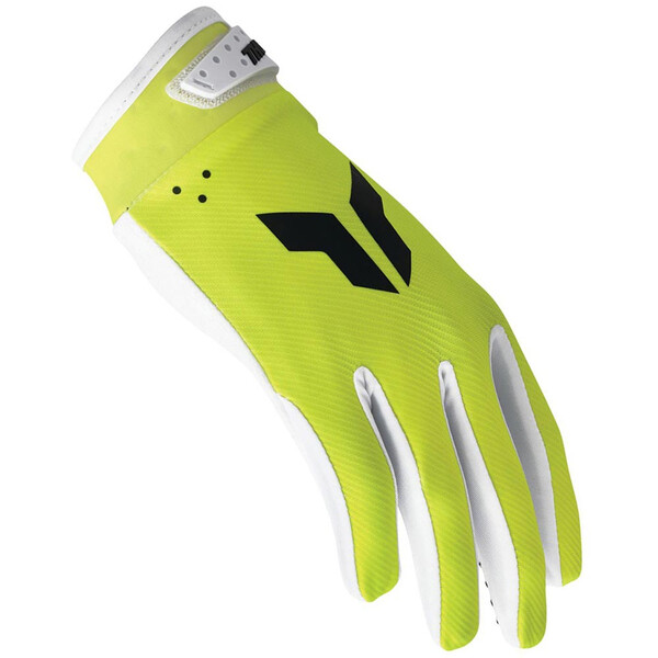 Guanti in modalità di lancio