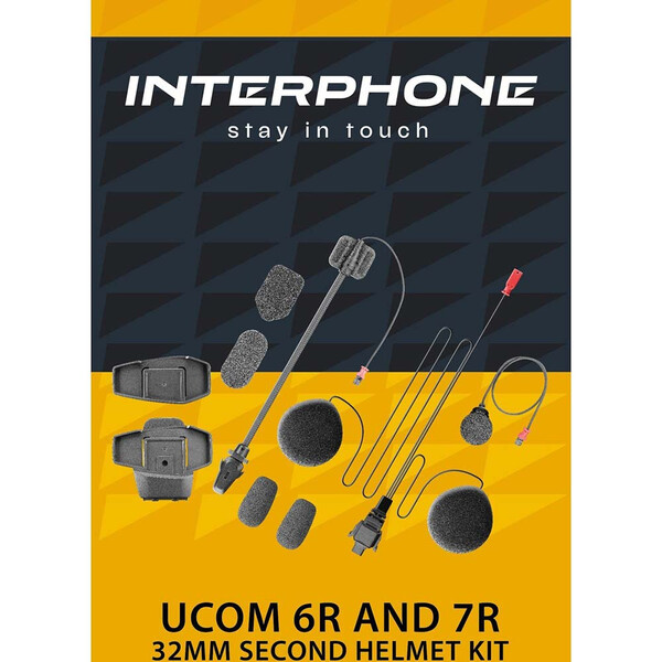 Kit audio per cuffie secondarie da 32 mm|U-Com 6R / 7R