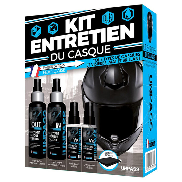 Kit per la cura del casco
