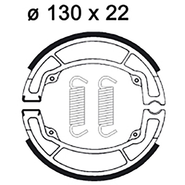 Ganasce freno LMS823