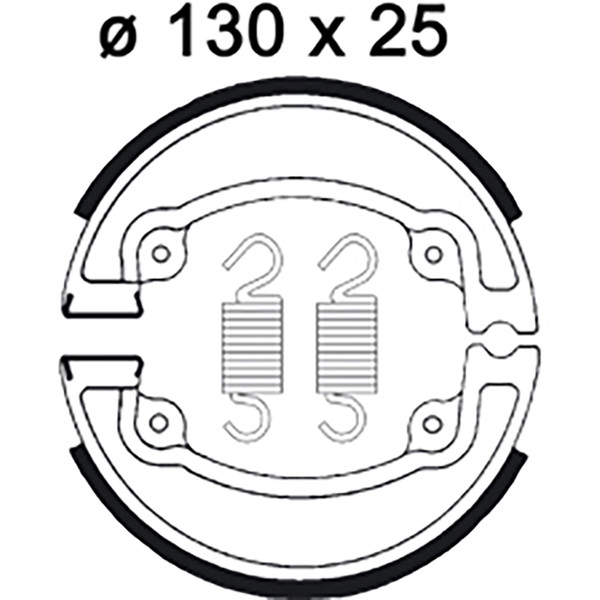 Ganasce freno LMS831