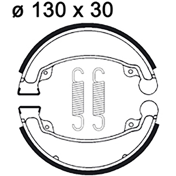 Ganasce freno LMS856