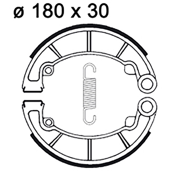 Ganasce freno LMS869