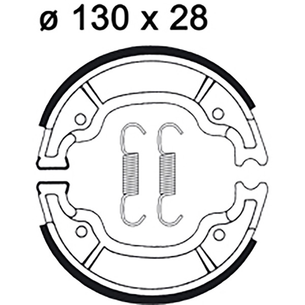 Ganasce freno LMS922