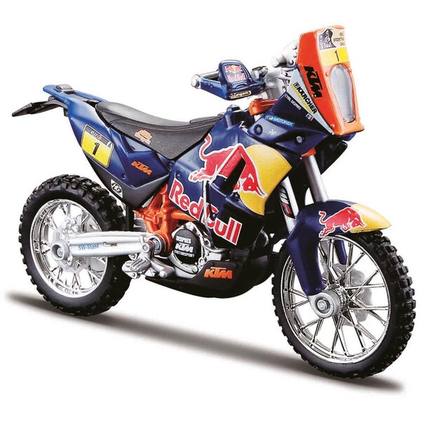 Modello di moto in scala 1/18 KTM 450 Dakar Rally 2018