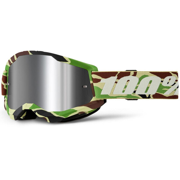 Maschera Strata 2 War Camo - Specchio d'argento