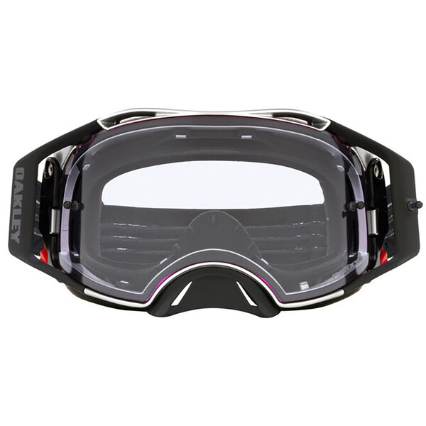 Maschera Airbrake MX Tuff Blocks Gunmetal - schermo Prizm
