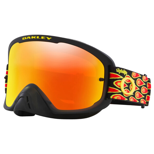 O Frame 2.0 Pro MX Mask Troy Lee Designs Speed Bubbles - Lente Iridium